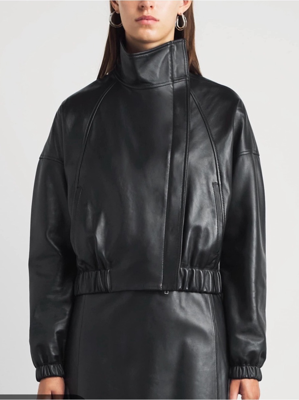 NWT! Vince Leather Moto Jacket